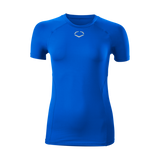 Wilson Women's Cooling Baseball Shorts Sleeve Tee-2