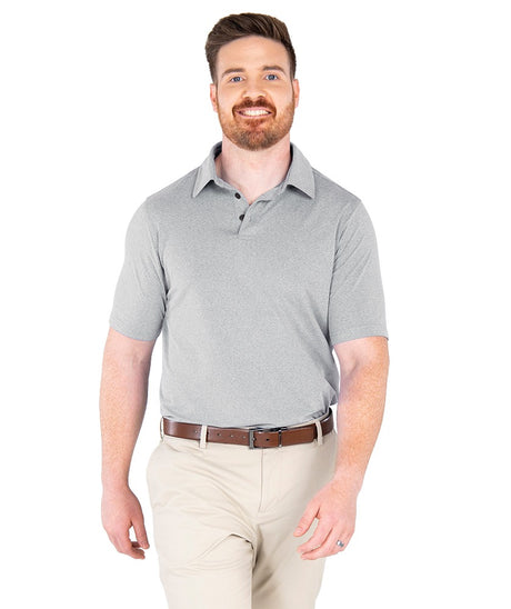 Charles River Men's Heathered Eco-Logic Stretch Polo-3