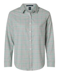 Devon & Jones Women's Concord Yarn-Dye Flannel Shirt-1