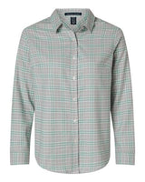 Devon & Jones Women's Concord Yarn-Dye Flannel Shirt-1