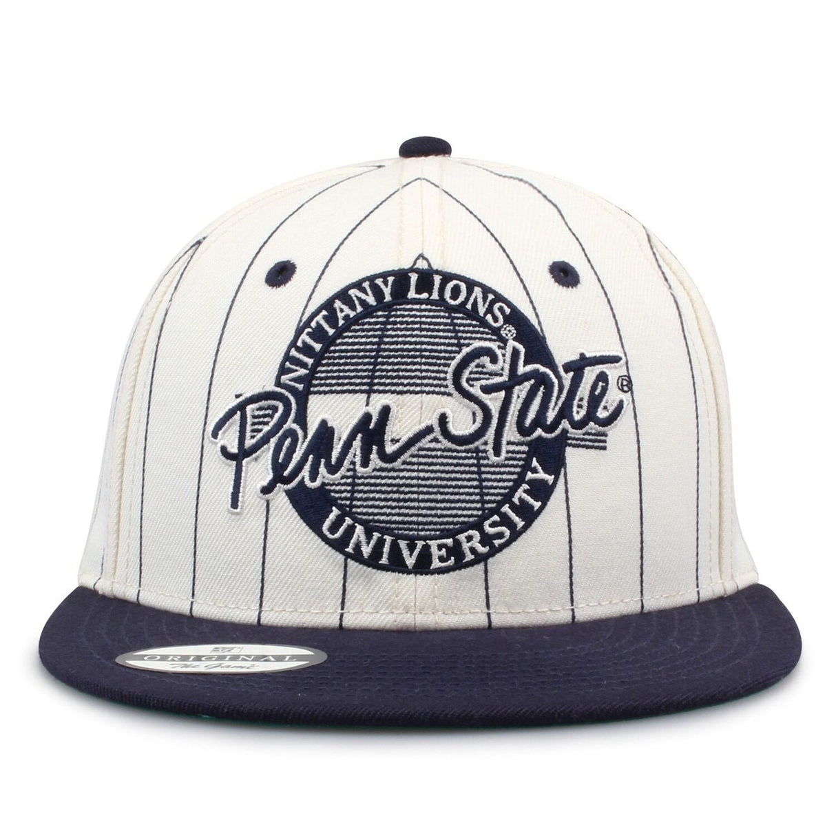 The Game Headwear Penn State Flat Brim Snapback Hat