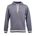 J. America Men's Peppered Fleece Hoodie 8701 Mens Apparel Sweatshirts & Fleece