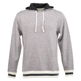 J. America Men's Peppered Fleece Hoodie 8701 Mens Apparel Sweatshirts & Fleece