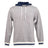 J. America Men's Peppered Fleece Hoodie 8701 Mens Apparel Sweatshirts & Fleece