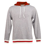 J. America Men's Peppered Fleece Hoodie 8701 Mens Apparel Sweatshirts & Fleece