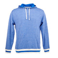 J. America Men's Peppered Fleece Hoodie 8701 Mens Apparel Sweatshirts & Fleece