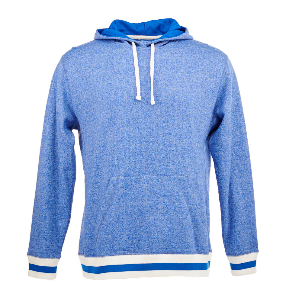 J. America Men's Peppered Fleece Hoodie 8701 Mens Apparel Sweatshirts & Fleece