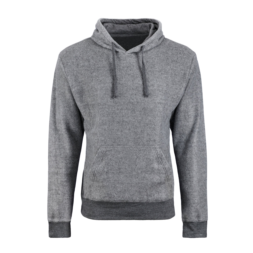 J. America Men's Flip Side Fleece Hoodie 8709 Mens Apparel Sweatshirts & Fleece