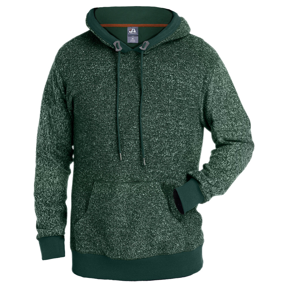 J. America Men's Aspen Fleece Hoodie 8711 Mens Apparel Sweatshirts & Fleece