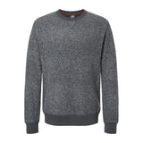 J. America Men's Aspen Crew Neck Fleece 8712 Mens Apparel Sweatshirts & Fleece
