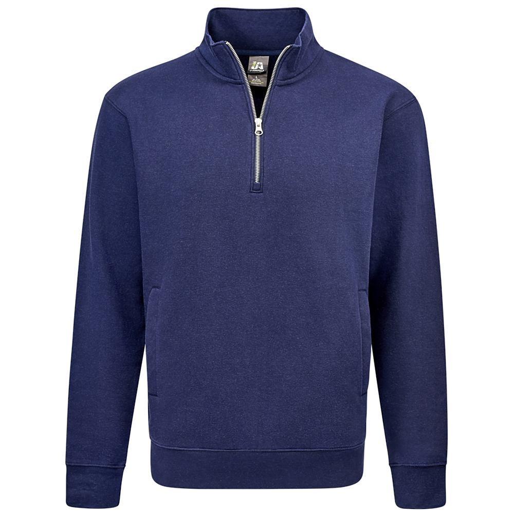 J. America Men's Btb 1/4 Zip Fleece 8722 Mens Apparel Sweatshirts & Fleece