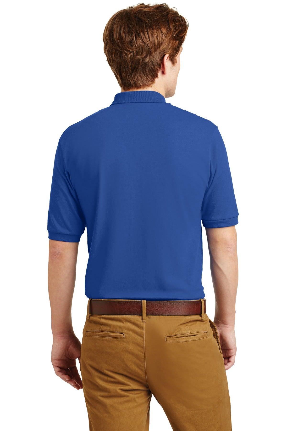 Jerzees Men's - SpotShield 5.4-Ounce Jersey Knit Sport Shirt. 437M JERZEES