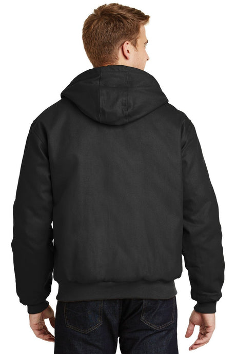 CornerStone Men's Duck Cloth Hooded Work Jacket Mens Apparel Workwear