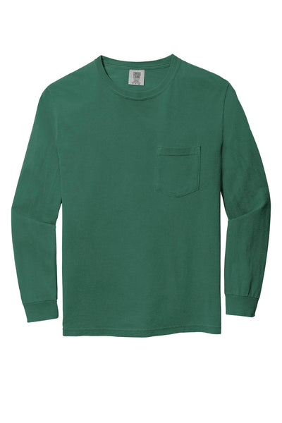 Comfort Colors Men's Heavyweight Ring Spun Long Sleeve Pocket Tee. 4410