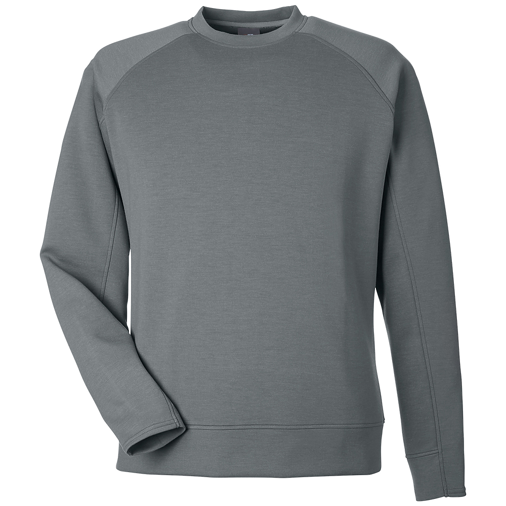 J. America Men's Apex Crew Neck Fleece 8752 Mens Apparel Sweatshirts & Fleece