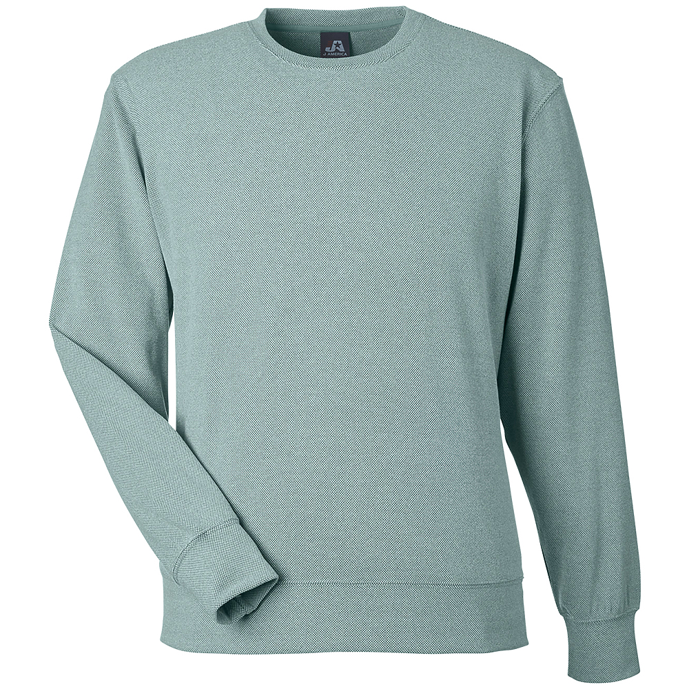 J. America Men's Element Crew Neck Fleece 8761 Mens Apparel Sweatshirts & Fleece