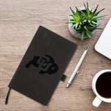 Rico Industries NCAA Colorado Buffaloes Black - Primary Laser Engraved Small Notepad-2