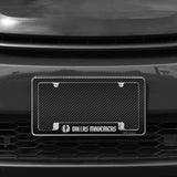 Rico Industries NBA  Dallas Mavericks Black 12" x 6" Chrome License Plate Frame-1