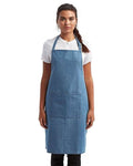 Artisan Collection by Reprime Recycled Pocket Bib Apron-1