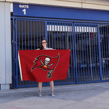 Rico Industries NFL  Tampa Bay Buccaneers Standard 3' x 5' Banner Flag-4