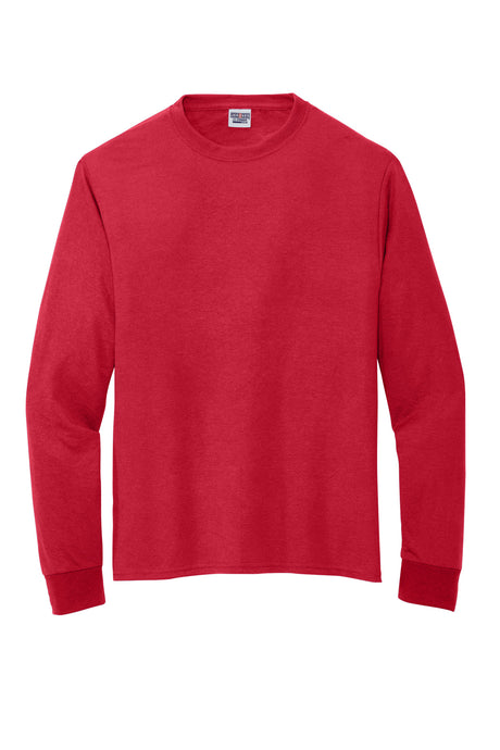 JERZEES Men's Dri-Power 100% Polyester Long Sleeve T-Shirt 21LS JERZEES