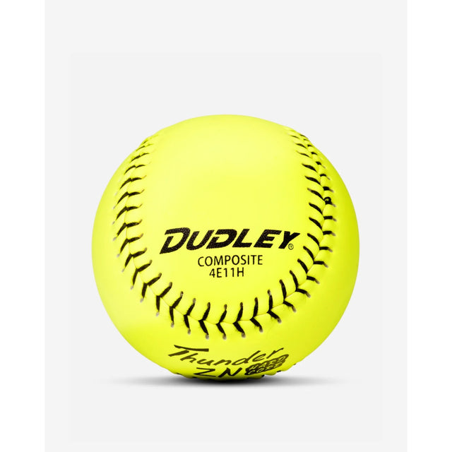 Dudley One Dozen NSA Thunder ZN Hard Core Icon Composite Slowpitch Softballs-1