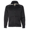 J. America Men's Vintage Poly Fleece Track Jacket 8858 Mens Apparel Jackets & Vests