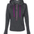 J. America Women's 1/2 Zip Triblend Hoodie 8876 Womens Apparel Sweatshirts & Fleece