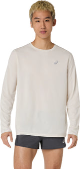 Asics Men's Silver Long Sleeve Top-1