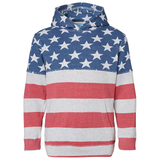 J. America Youth Triblend Fleece Hoodie 8880