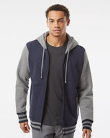 Independent Trading Co. Unisex Heavyweight Varsity Full-Zip Hooded Sweatshirt Independent Trading Co.