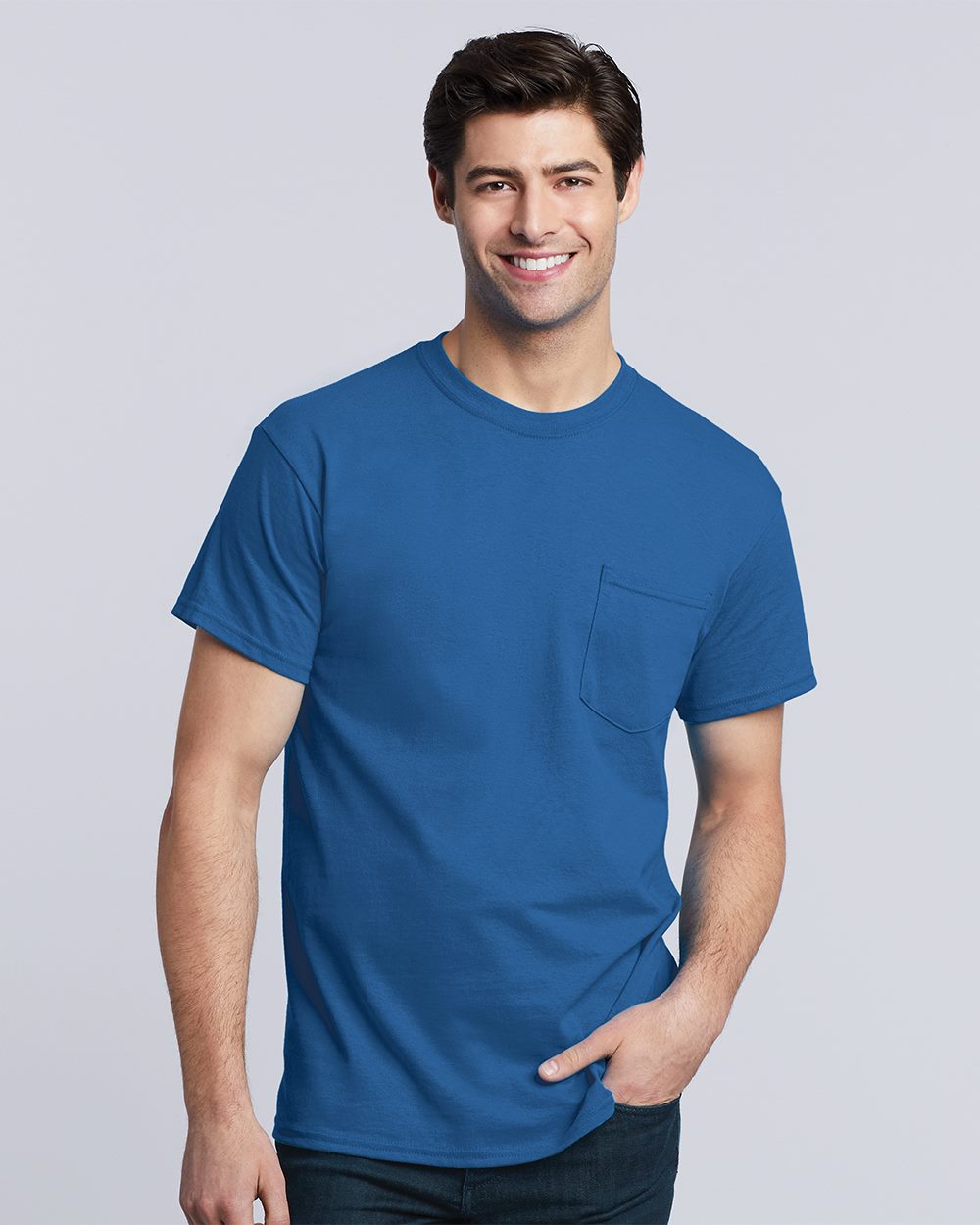 Gildan Men's Heavy Cotton Pocket T-Shirt Gildan