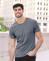 JERZEES Men's Snow Heather Jersey T-Shirt 88M Mens Apparel Shirts & Tops