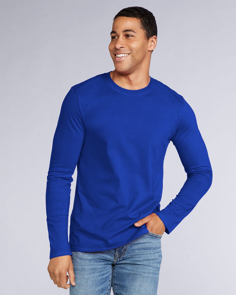 Gildan Men's SoftstyleÂ® Long Sleeve T-Shirt Gildan