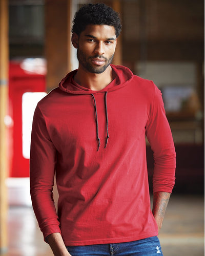 Gildan Men's Softstyle® Lightweight Hooded Long Sleeve T-Shirt
