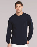 Gildan - Ultra Cotton® Long Sleeve Pocket T-Shirt Gildan