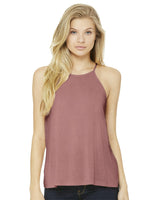 BELLA + CANVAS Women's Flowy High-Neck Tank Womens Apparel Shirts & Tops