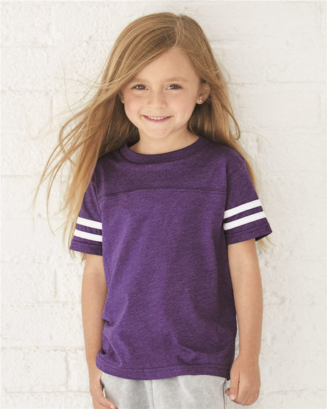 Rabbit Skins Toddler Football Fine Jersey Tee Rabbit Skins