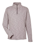 North End Men's Eclipse Jacquard Quarter-Zip Pullover-1