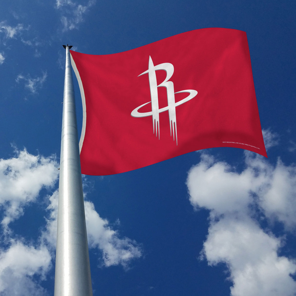 Rico Industries NBA  Houston Rockets Primary 3' x 5' Banner Flag-2