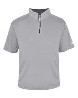 Badger Men's B-Core Short-Sleeve 1/4 Zip Pullover