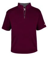 Badger Men's B-Core Short-Sleeve 1/4 Zip Pullover