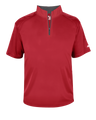 Badger Men's B-Core Short-Sleeve 1/4 Zip Pullover