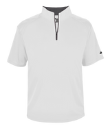 Badger Men's B-Core Short-Sleeve 1/4 Zip Pullover