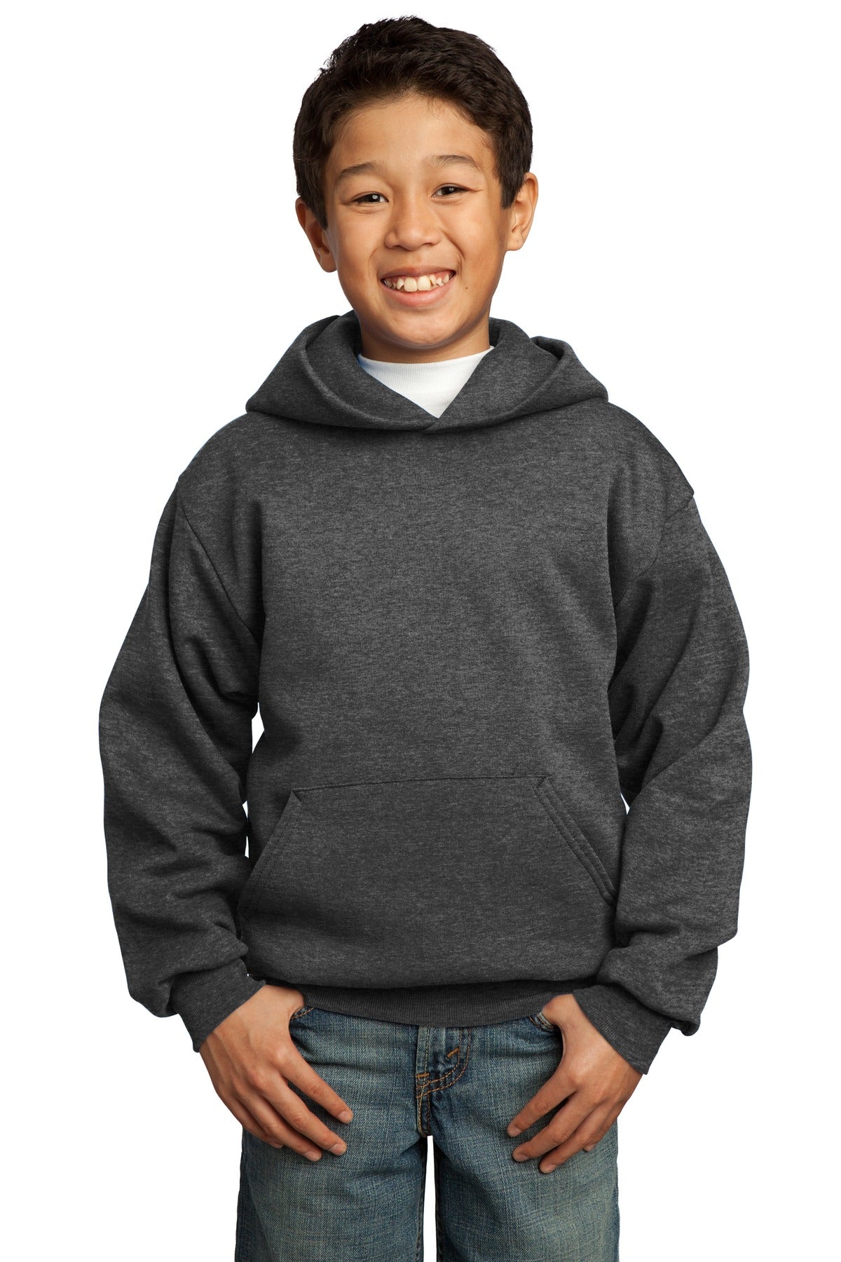 Port & Company Youth Core Fleece Pullover Hooded Sweatshirt