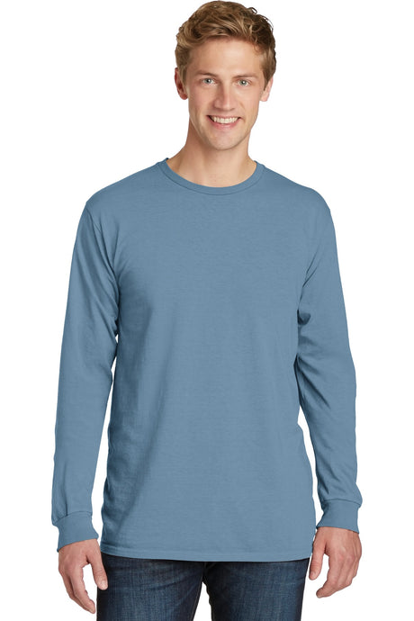 Port & Company - Men's Beach Wash Garment-Dyed Long Sleeve Tee Mens Apparel Shirts & Tops