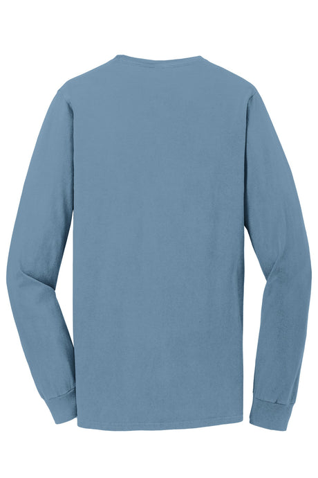 Port & Company - Men's Beach Wash Garment-Dyed Long Sleeve Tee Mens Apparel Shirts & Tops