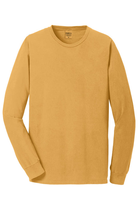Port & Company - Men's Beach Wash Garment-Dyed Long Sleeve Tee Mens Apparel Shirts & Tops