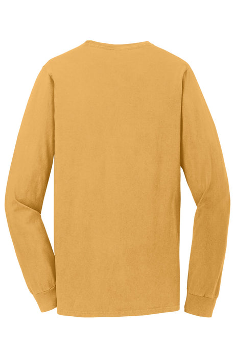 Port & Company - Men's Beach Wash Garment-Dyed Long Sleeve Tee Mens Apparel Shirts & Tops