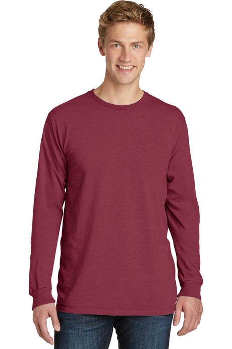 Port & Company - Men's Beach Wash Garment-Dyed Long Sleeve Tee Mens Apparel Shirts & Tops